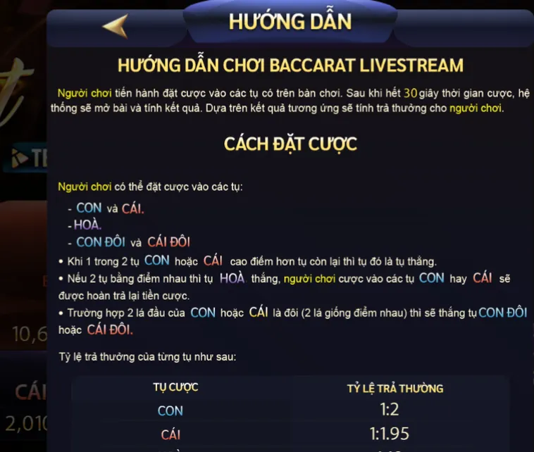 Trải Nghiệm Baccarat Livestream Tại ManClub Đẳng Cấp Sòng Bạc Quốc Tế Hàng Đầu