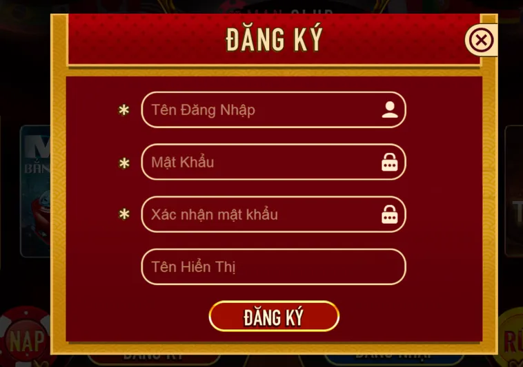 Đăng Ký ManClub Nhanh Chóng Để Trở Thành Thành Viên Ưu Tú Của Cổng Game