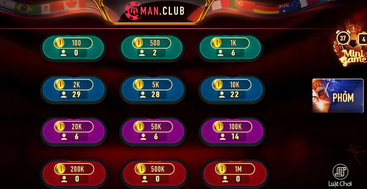 Phỏm Tại ManClub Sảnh Đấu Trí Đẳng Cấp Cho Các Cao Thủ Săn Bài