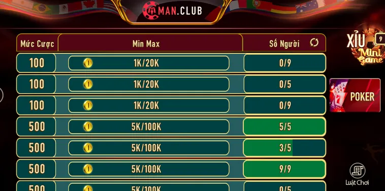 Trải Nghiệm Đỉnh Cao Cùng Siêu Phẩm Poker Tại ManClub Ngay Hôm Nay