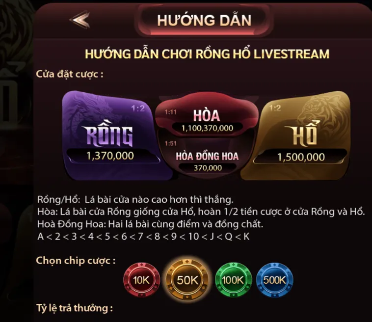 Chinh Phục Rồng Hổ Livestream Tại ManClub Với Phần Thưởng Khủng Mỗi Ngày