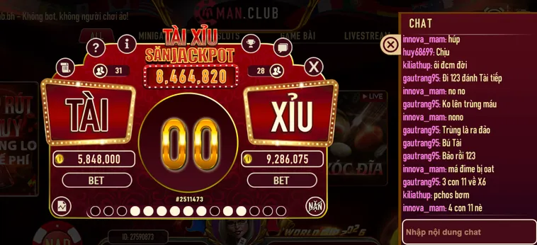 Tài Xỉu Livestream Tại ManClub Sân Chơi Chốt Số Đẳng Cấp Nhất Hiện Nay