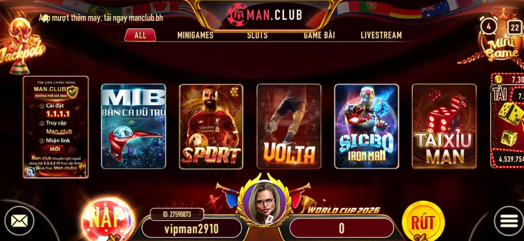Cổng Game ManClub - Luôn Cập Nhật Các Tựa Game Hot Nhất Hiện Nay Cho Mọi Cược Thủ